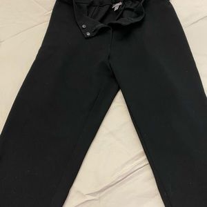 J.Jill black pointe knit pants
